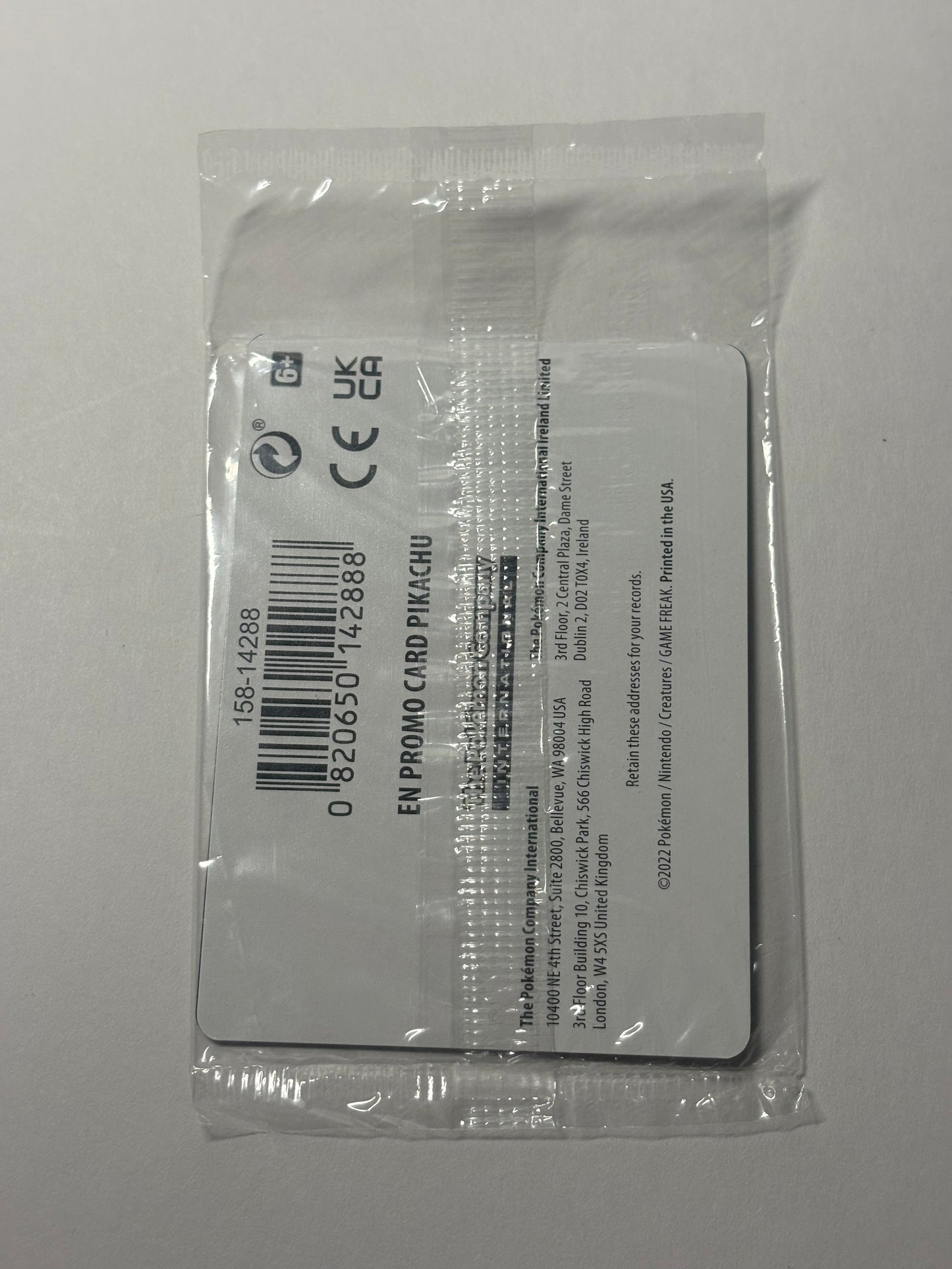Pikachu 028/078 sealed