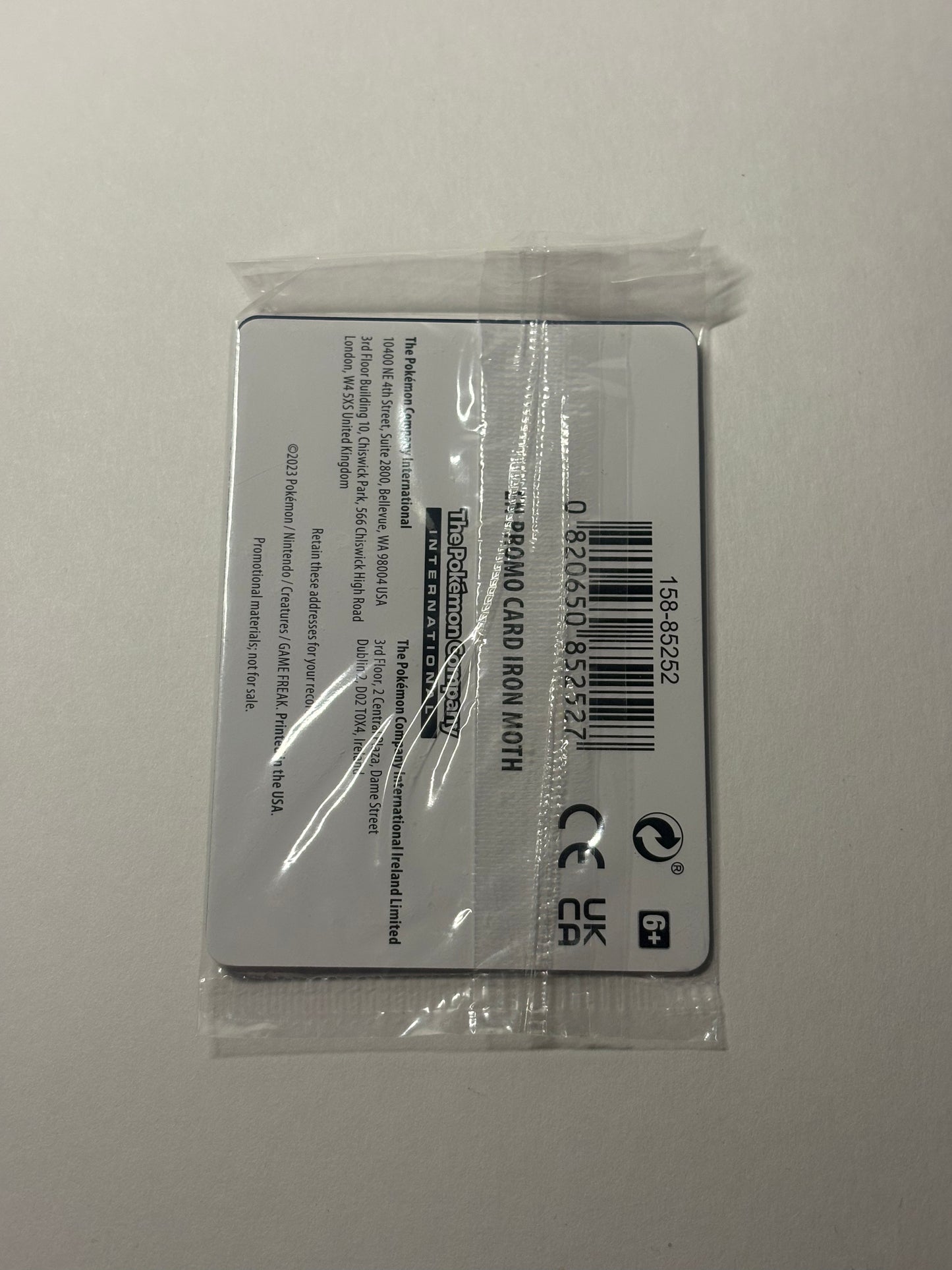 Iron moth 028/182 sealed
