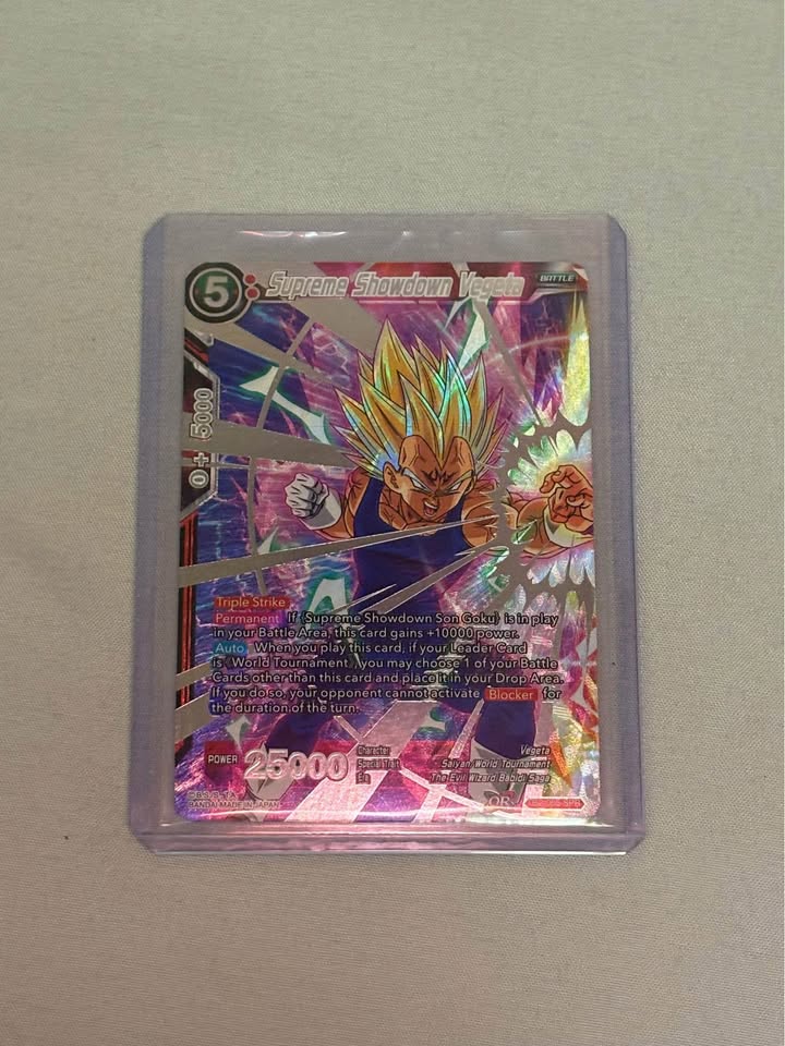 Supreme Showdown Vegeta TB2-005 SPR