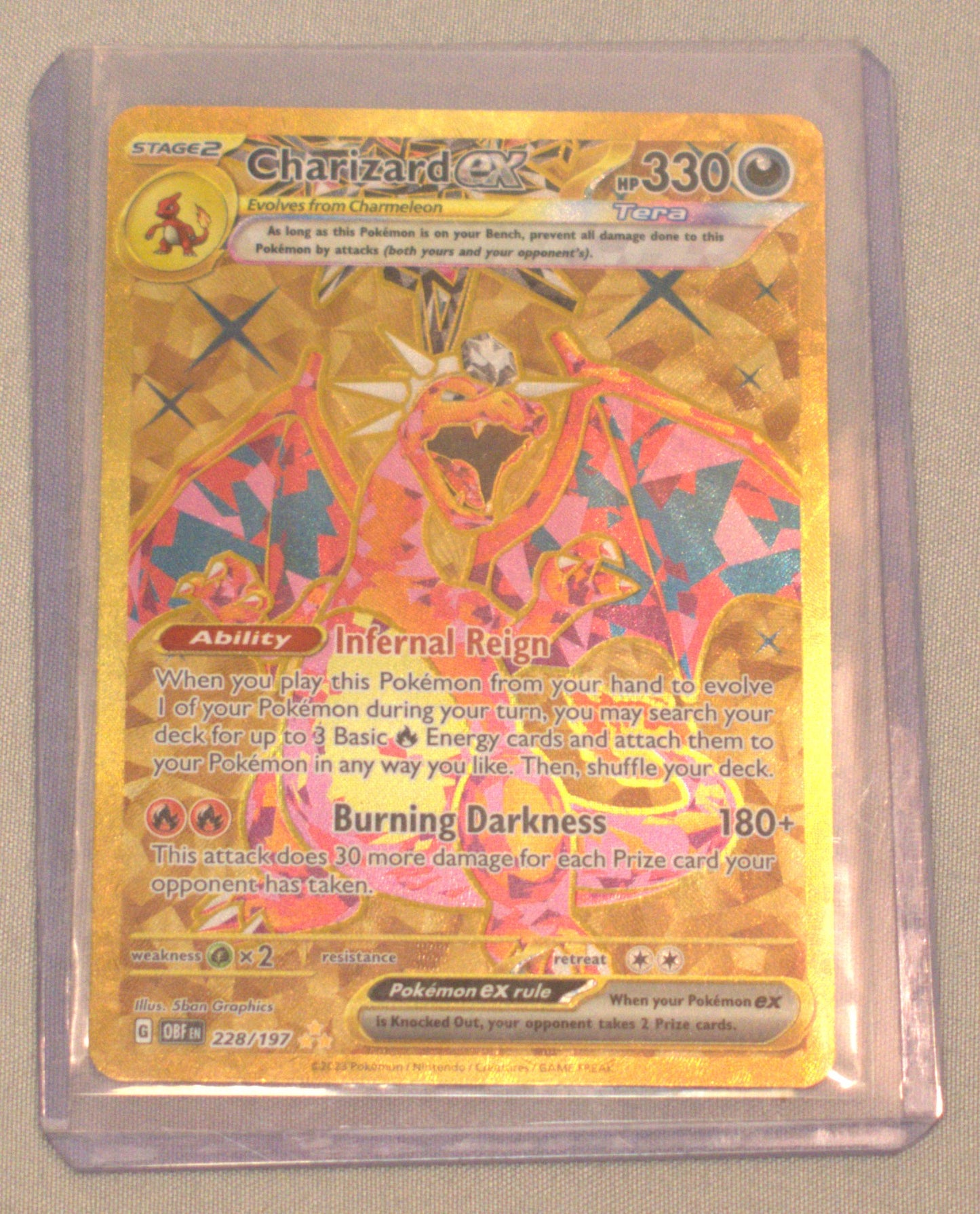 Charizard EX 228/197