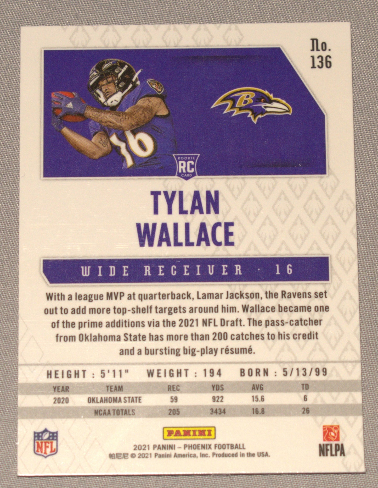 Tylan Wallace #136