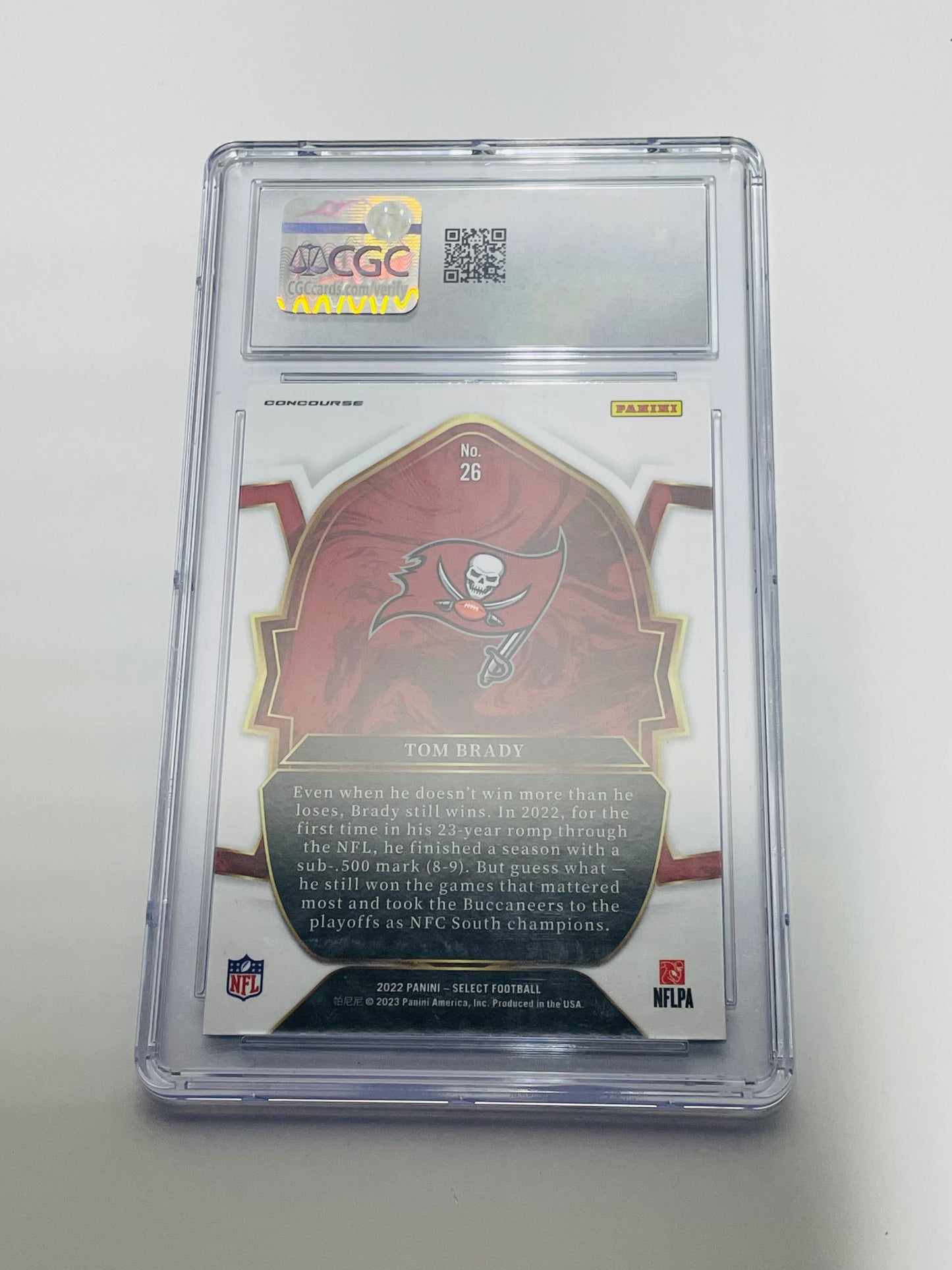 2022 panini select silver #26 Tom Brady