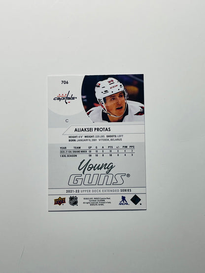 2021-22 No. 706 Aliaksei Protas Young Guns