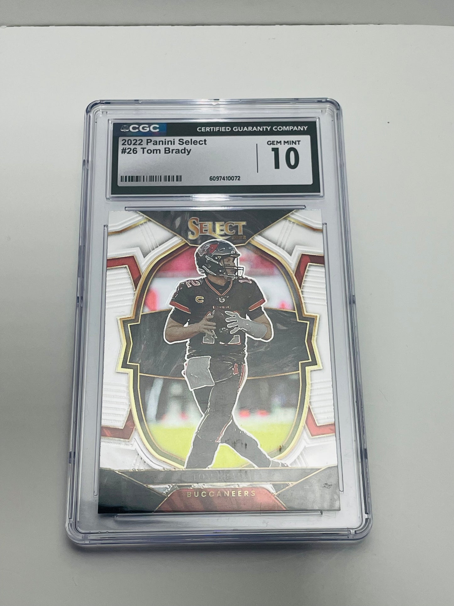 2022 panini select silver #26 Tom Brady