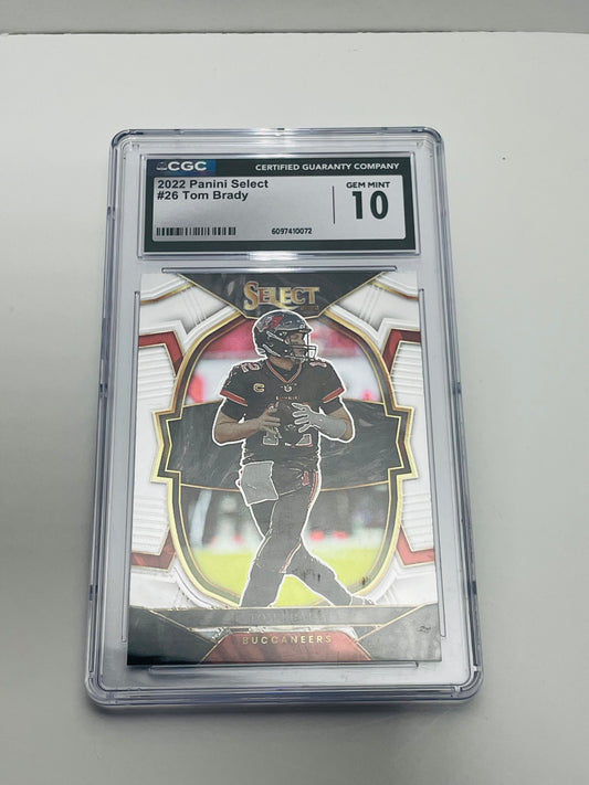 2022 panini select silver #26 Tom Brady