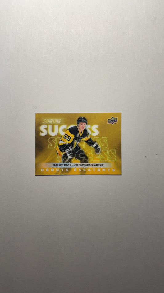 Starting Success Jake Guentzel Upper deck SS-4