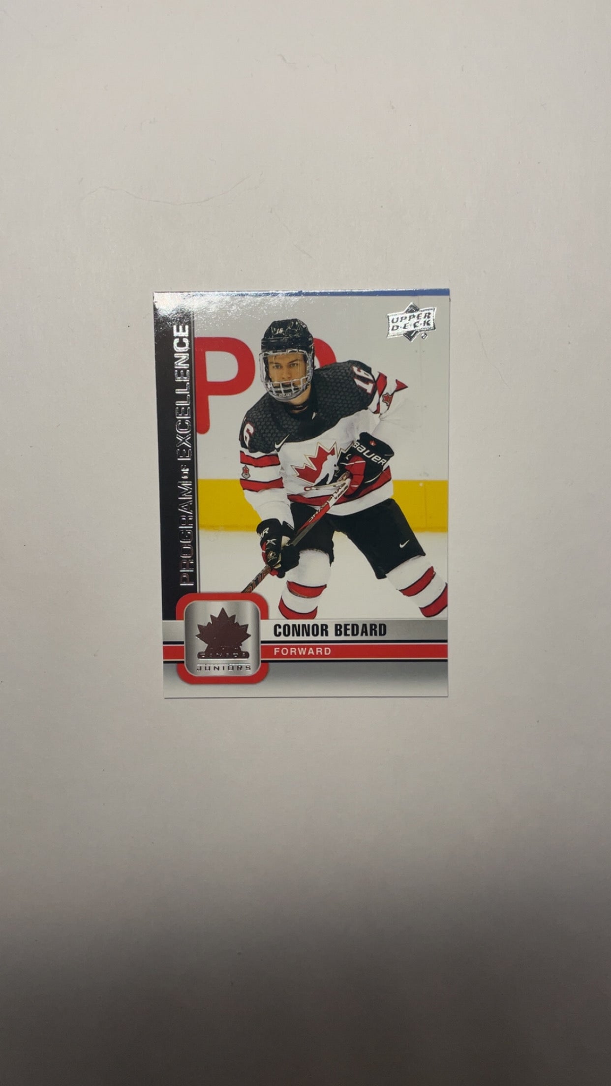 Program Of Excellence 2023 Team Canada World Juniors Connor Bédard 108