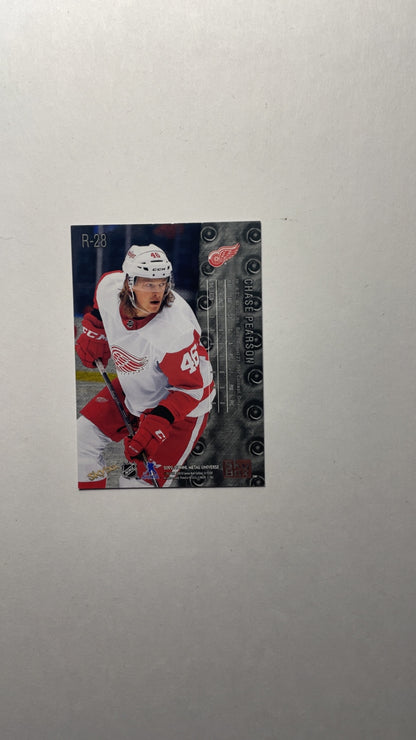 2022-23 Skybox Metal Universe R-28 Chase Pearson Precious Metal Gems Red