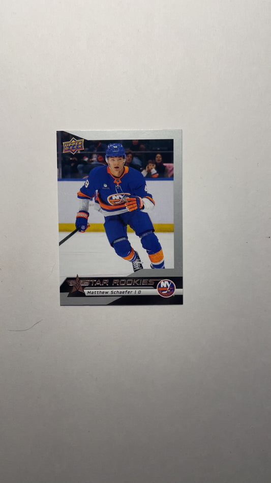 Star Rookies Matthew Schaefer No. 5