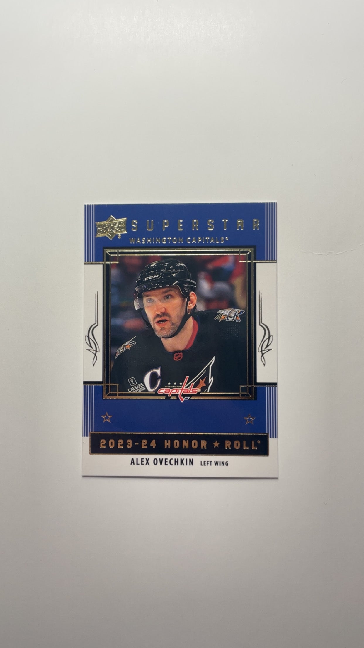 2023 Upper Deck Honor Roll Alex Ovechkin