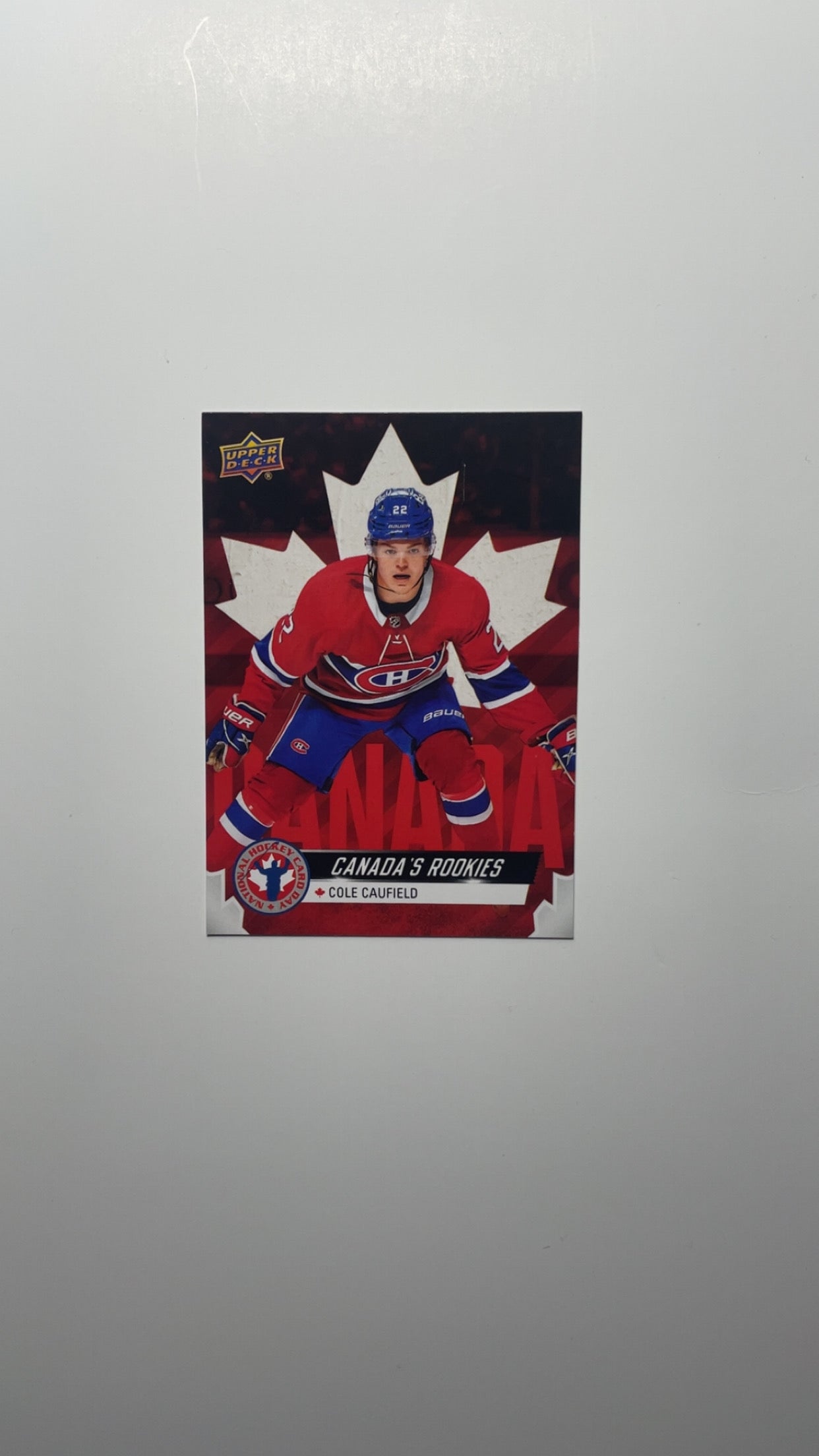 Canada’s Rookies Cole Caufield 2022 CAN-1