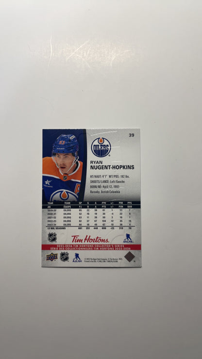 Tim Hortons Series 2025-26 Ryan Nugent Hopkins No. 39