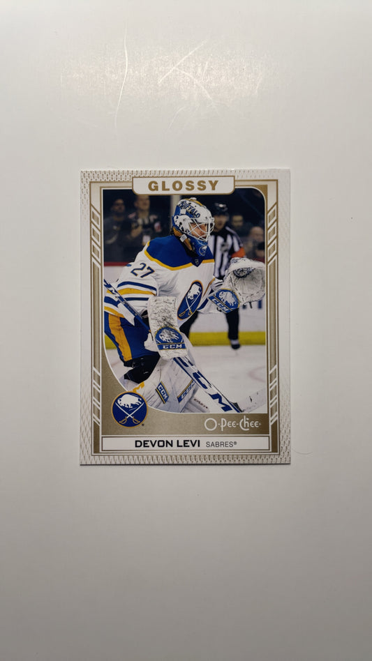 Glossy O-Pee-Chee Devon Levi 2023-24 R-6 Gold
