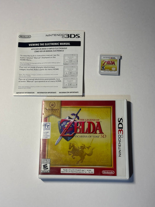 The legend of Zelda ocarina of time 3d