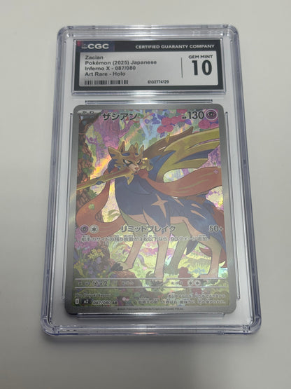 Zacian 087/080 CGC10
