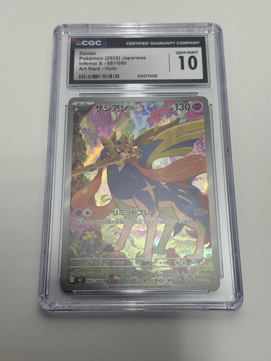 Zacian 087/080 CGC10