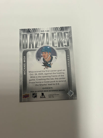 Michael misa dazzlers green 2025-26 DZ-140