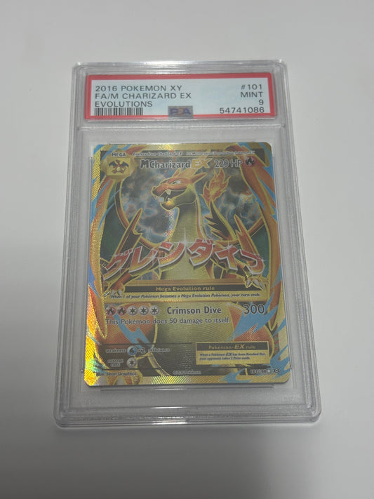 Charizard 101/108 PSA 9