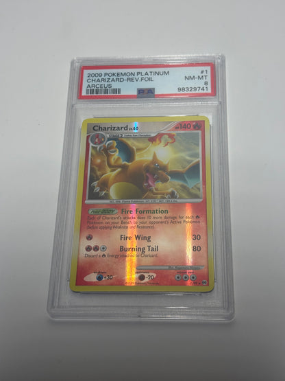 Charizard 1/99 PSA 8