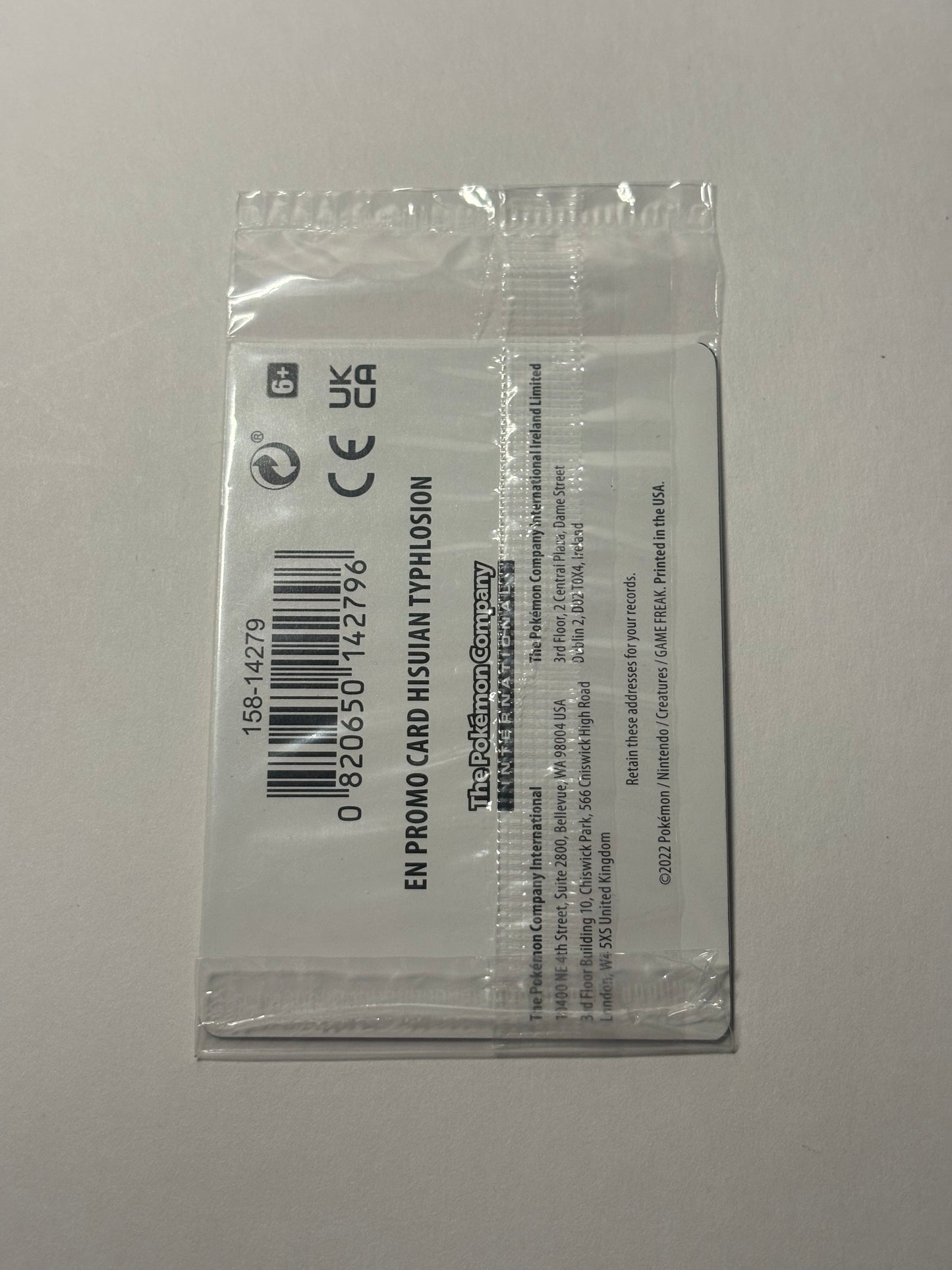 Typhlosion 052/189 sealed