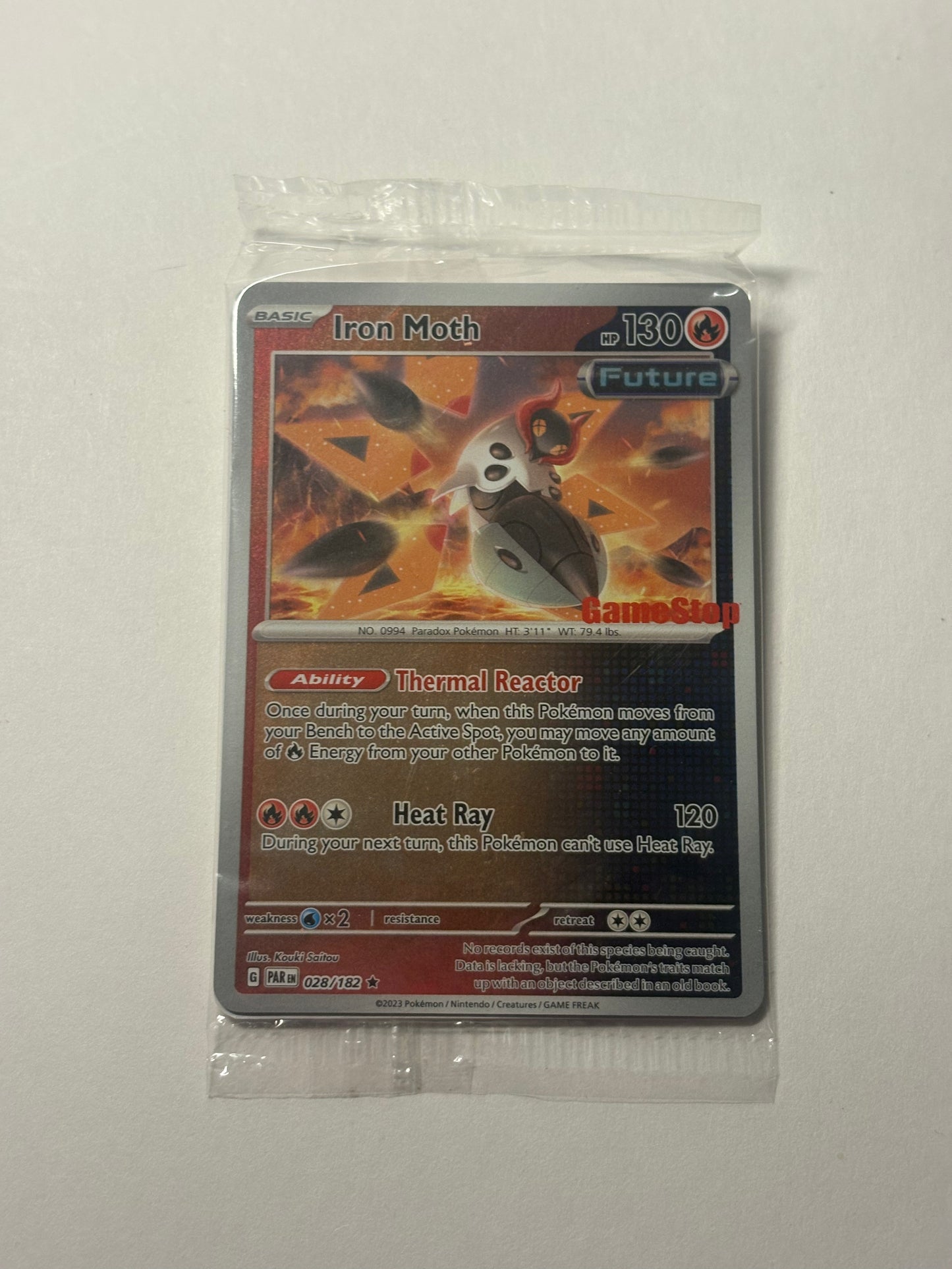 Iron moth 028/182 sealed