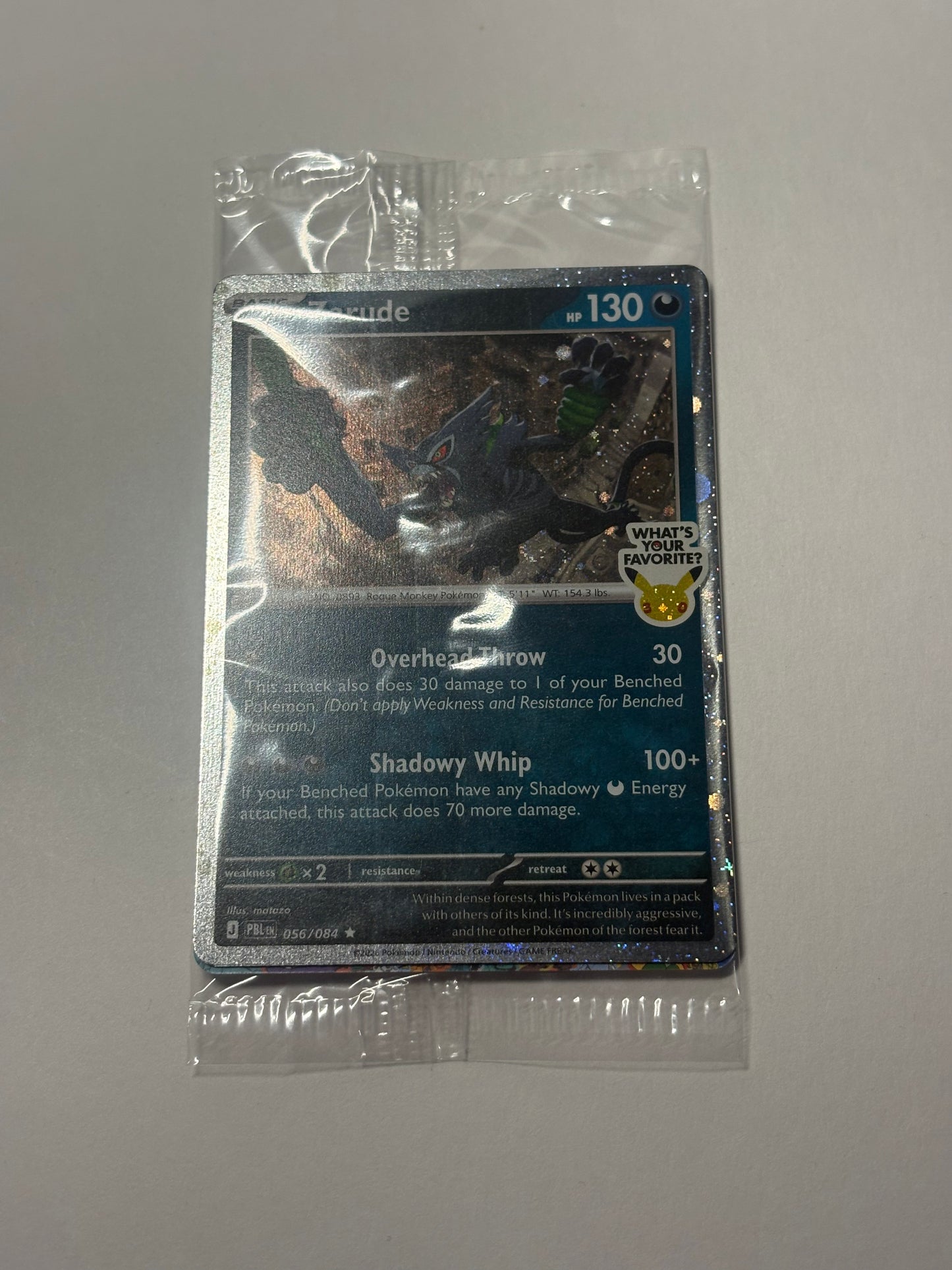 Zarude 056/084 Sealed