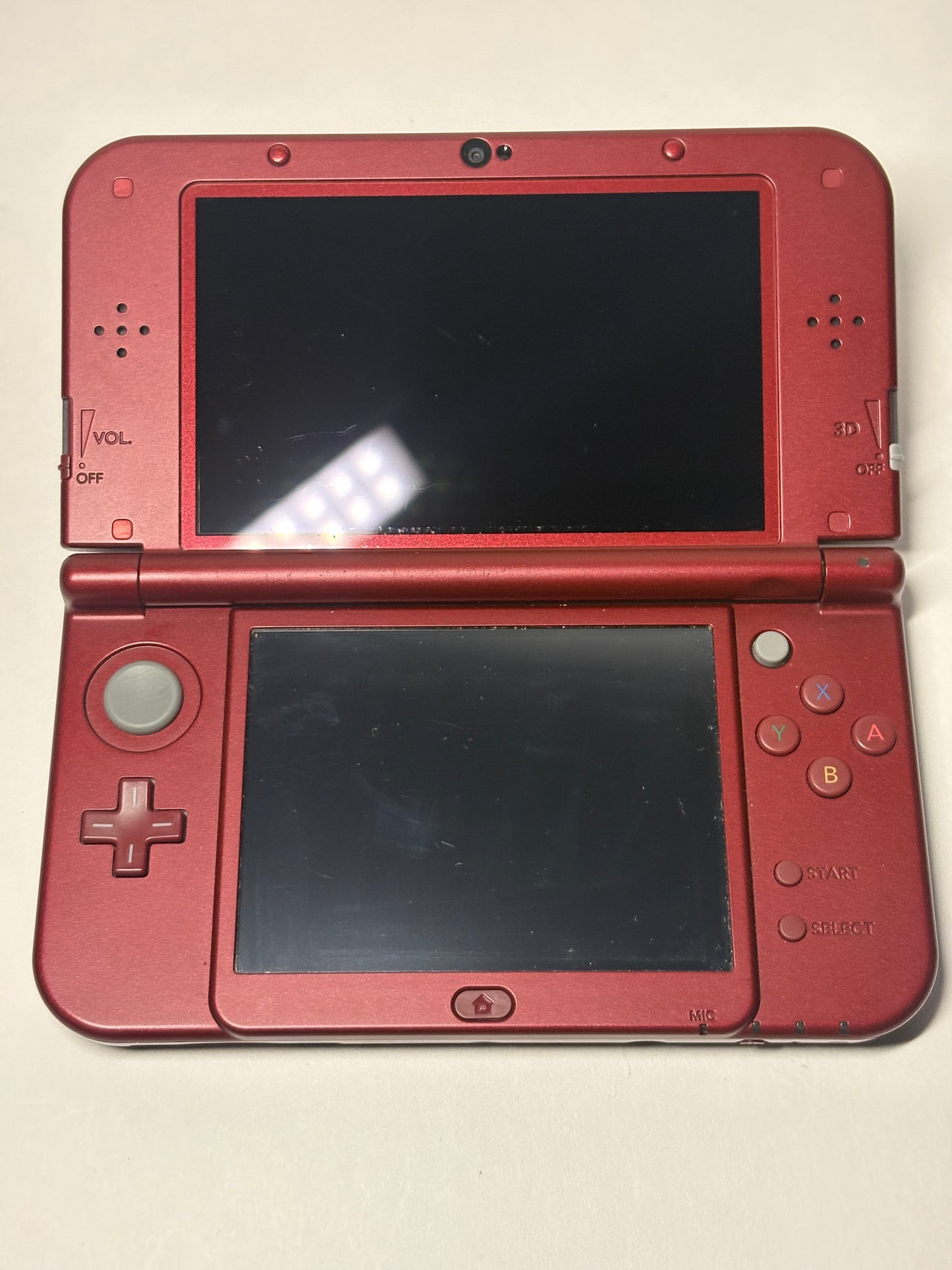 Metallic Red 3ds XL