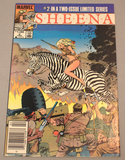 Sheena Two Issue Limited Series