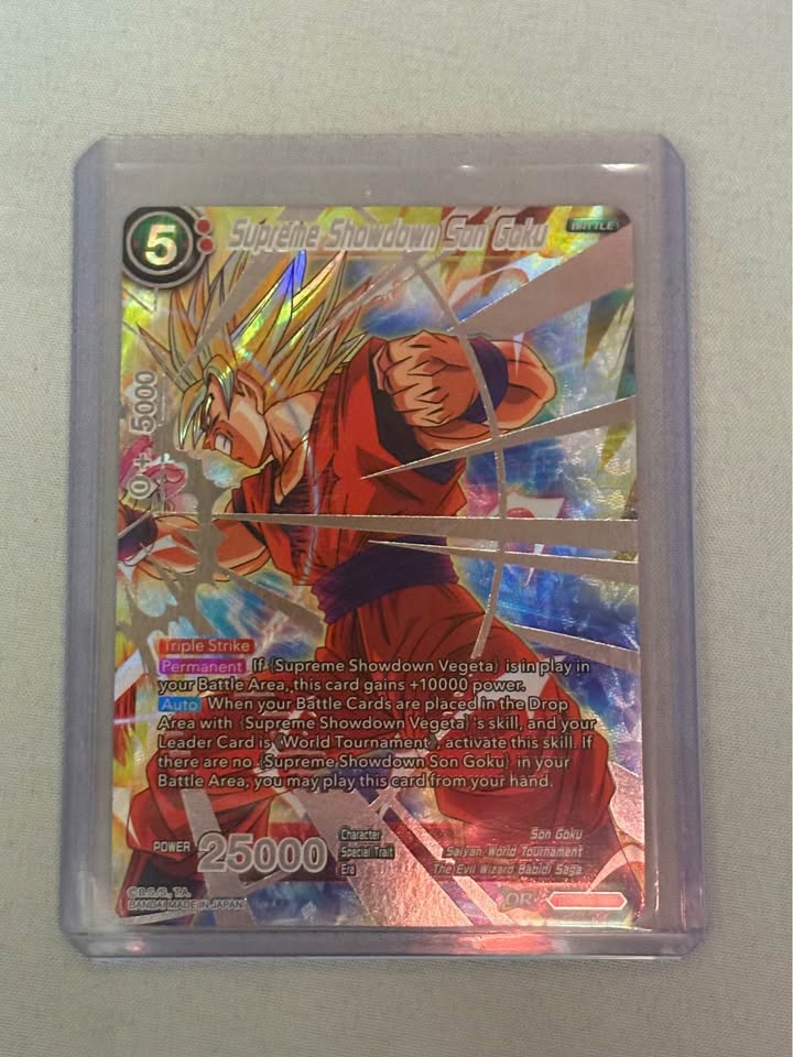 Supreme Showdown Sun Goku TB2-002 SPR