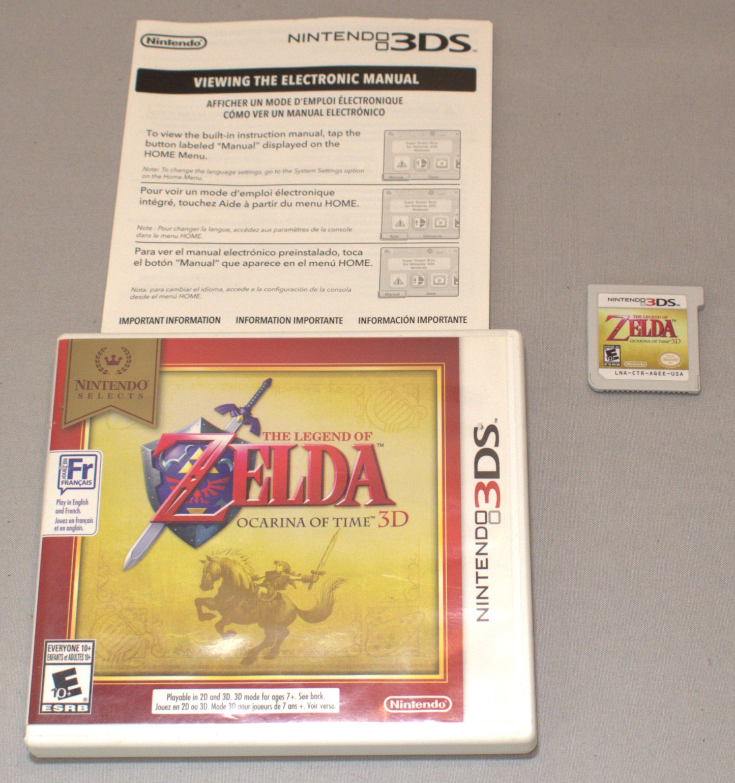 The Legend of Zelda Ocarina of Time 3D