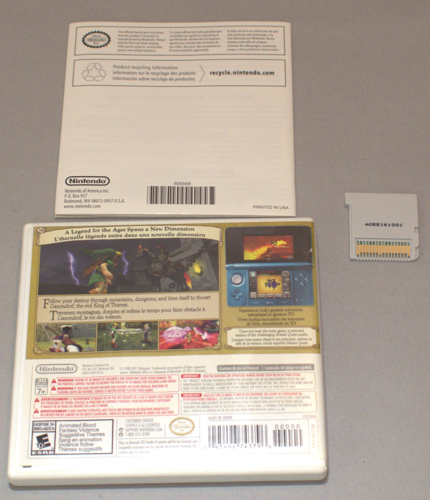 The Legend of Zelda Ocarina of Time 3D