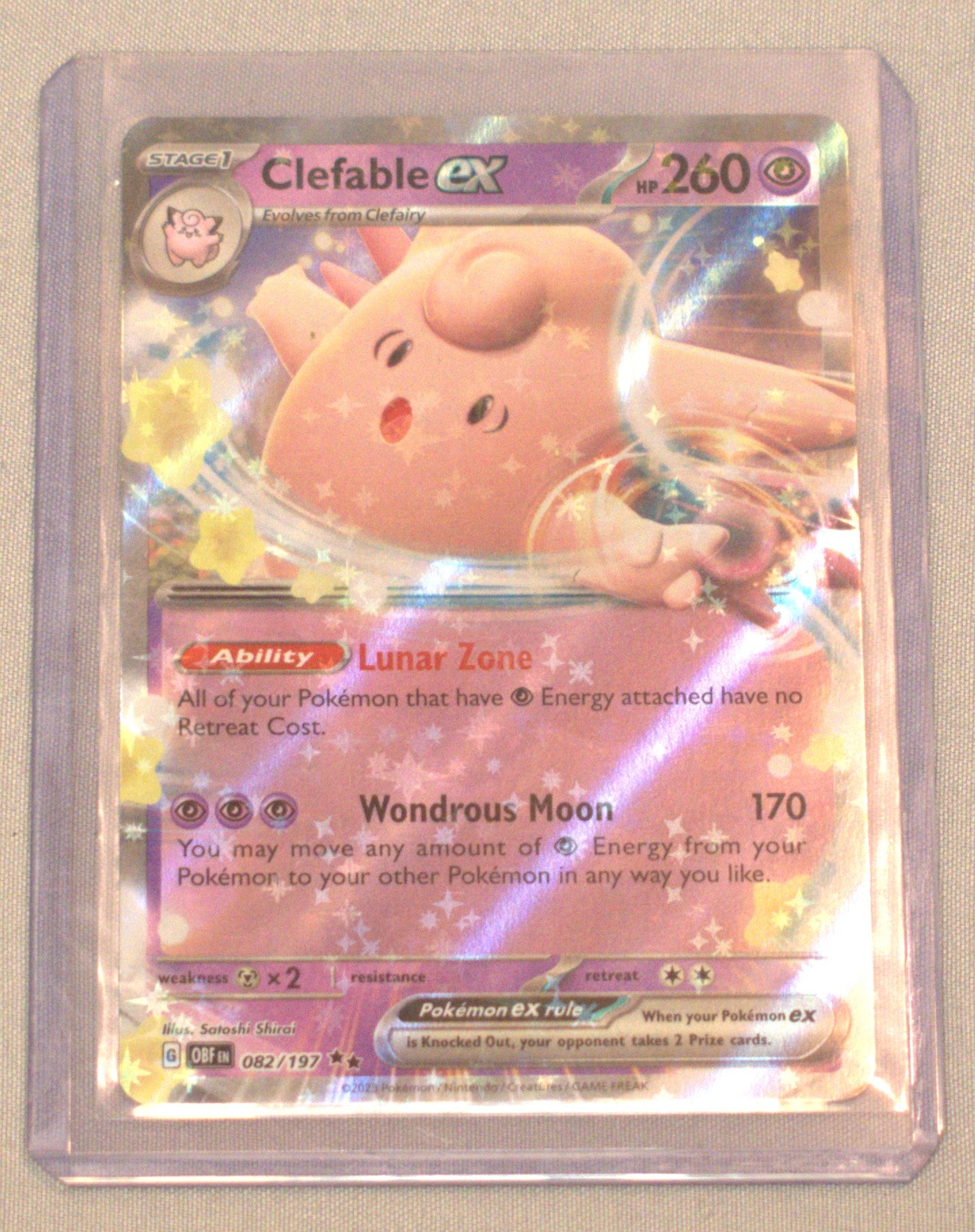 Clefable EX 082/197