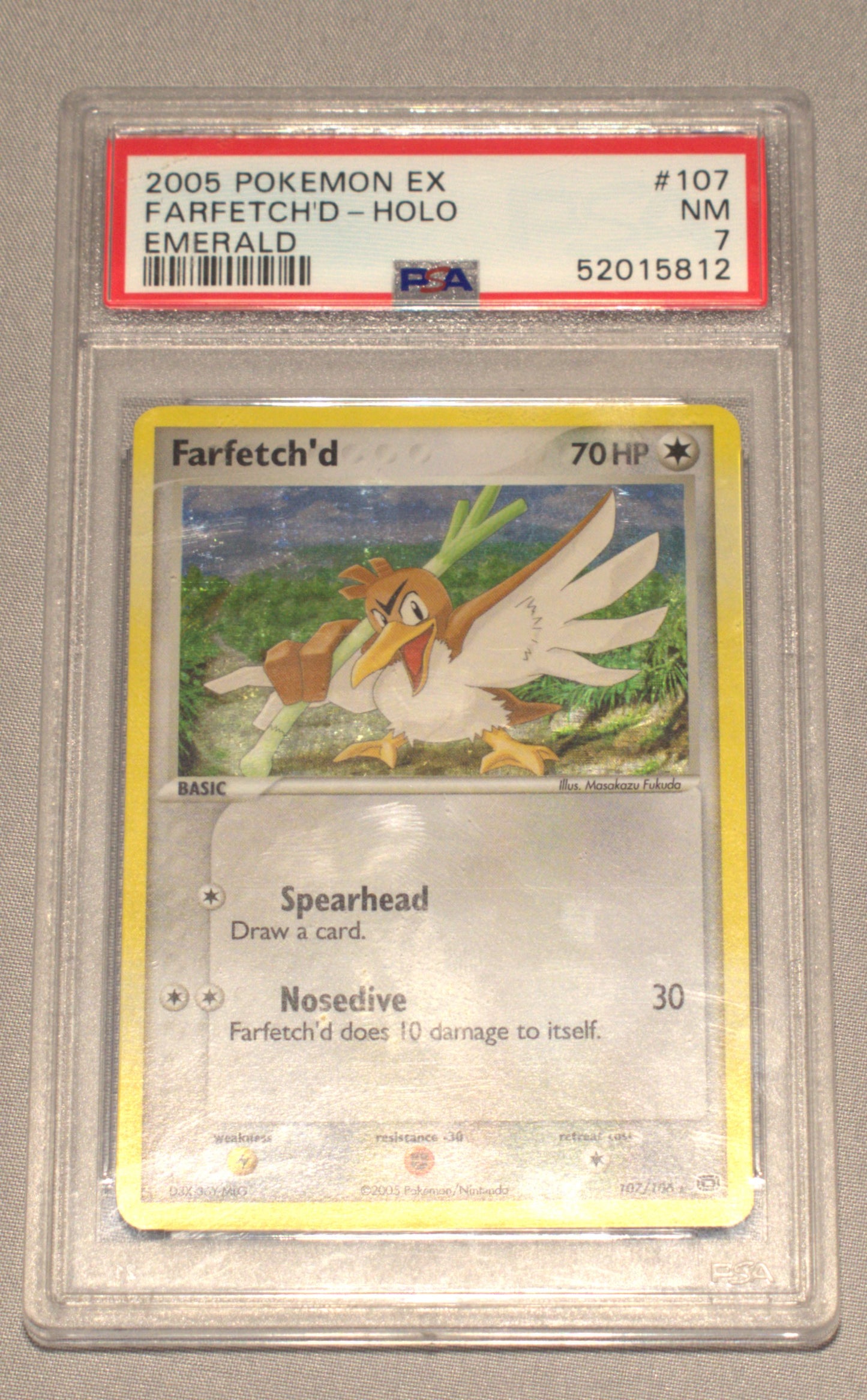 Farfetche'd 107/106 PSA 7