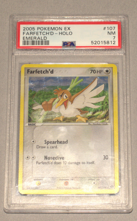 Farfetche'd 107/106 PSA 7