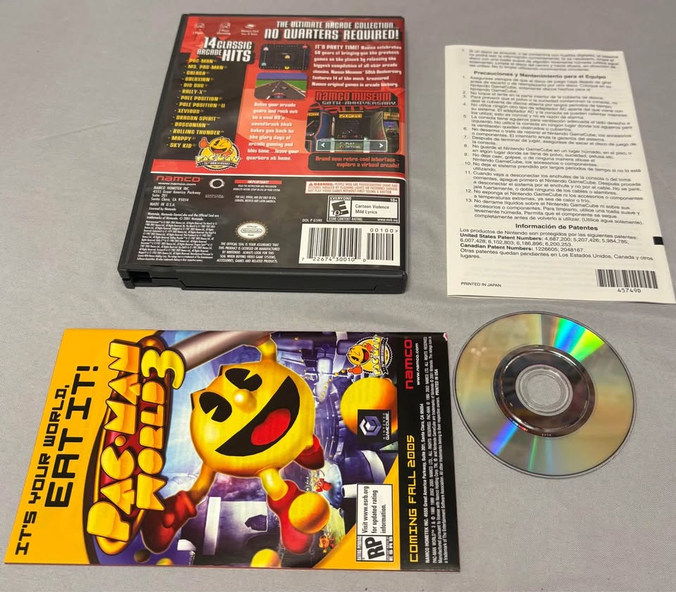 Namco Museum Greatest hits